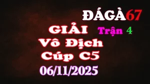 Đá Gà Giải C5 Trận 4: A.Toàn Tài Xỉu (0đ-đỏ) vs A.Kẽ săn chim PQ (3đ-xanh)